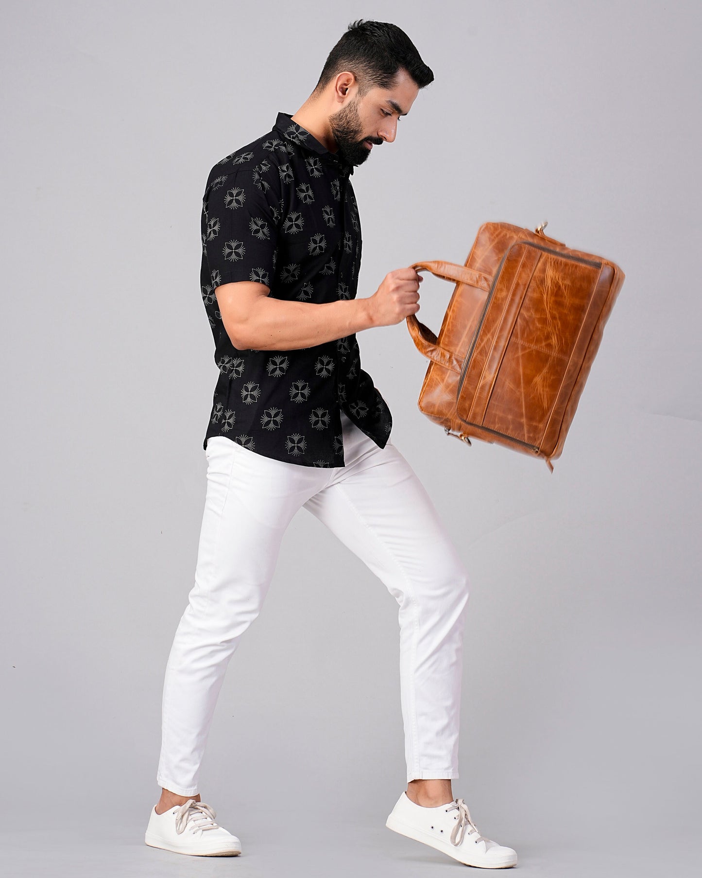 Leather Laptop Bag Mens Messenger Bag Leather Briefcase Satchel Portfolio Notebook Tablet Messenger Bag Valentines Gift Husband Boyfriend