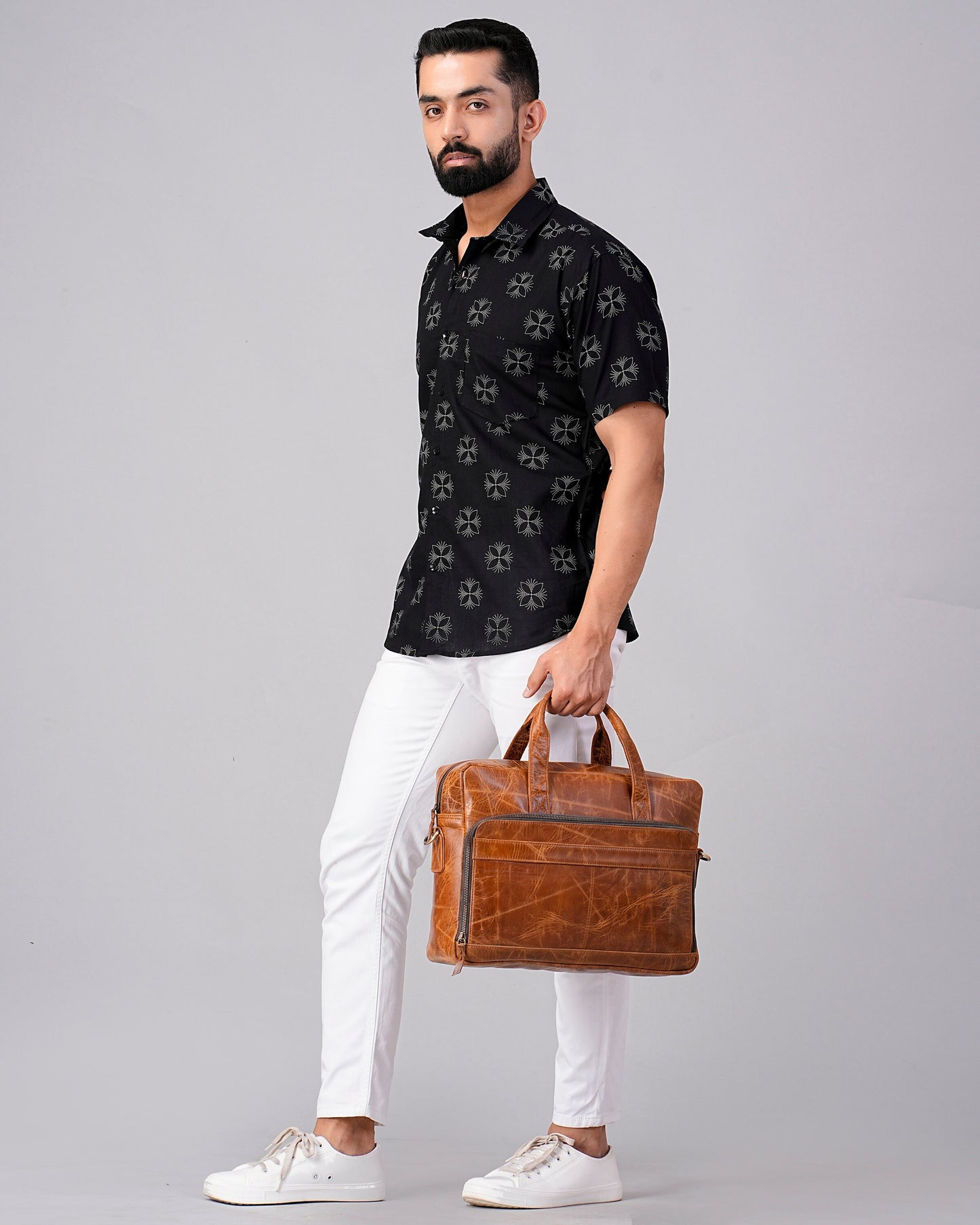 Leather Laptop Bag Mens Messenger Bag Leather Briefcase Satchel Portfolio Notebook Tablet Messenger Bag Valentines Gift Husband Boyfriend