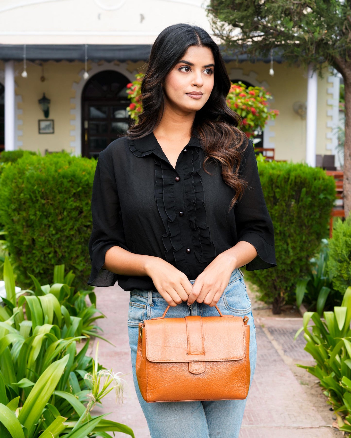 Leather Handbag Womens Leather Crossbody Bag Leather Purse Shoulder Mini Bag handmade leather bag Top Handle Handbag Christmas Gift For Wife