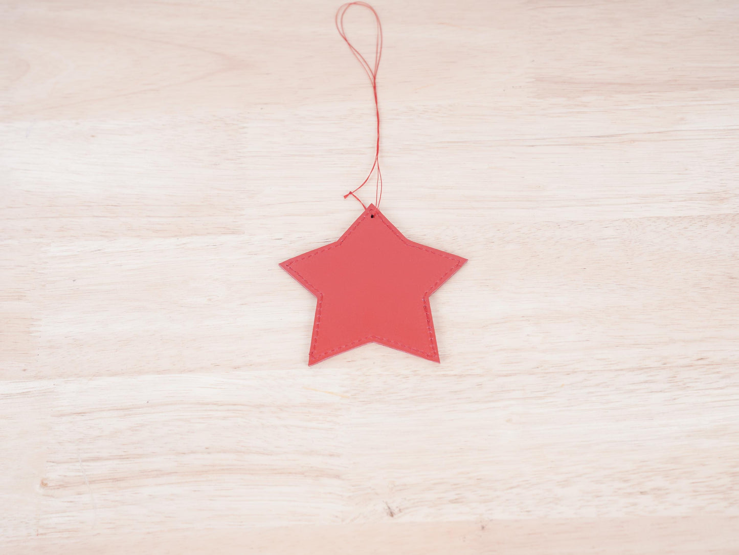 Leather Christmas Ornament Christmas Tree Decoration Ornament Set of 4 Handmade Leather Christmas Garland Christmas Home Decoration Holiday