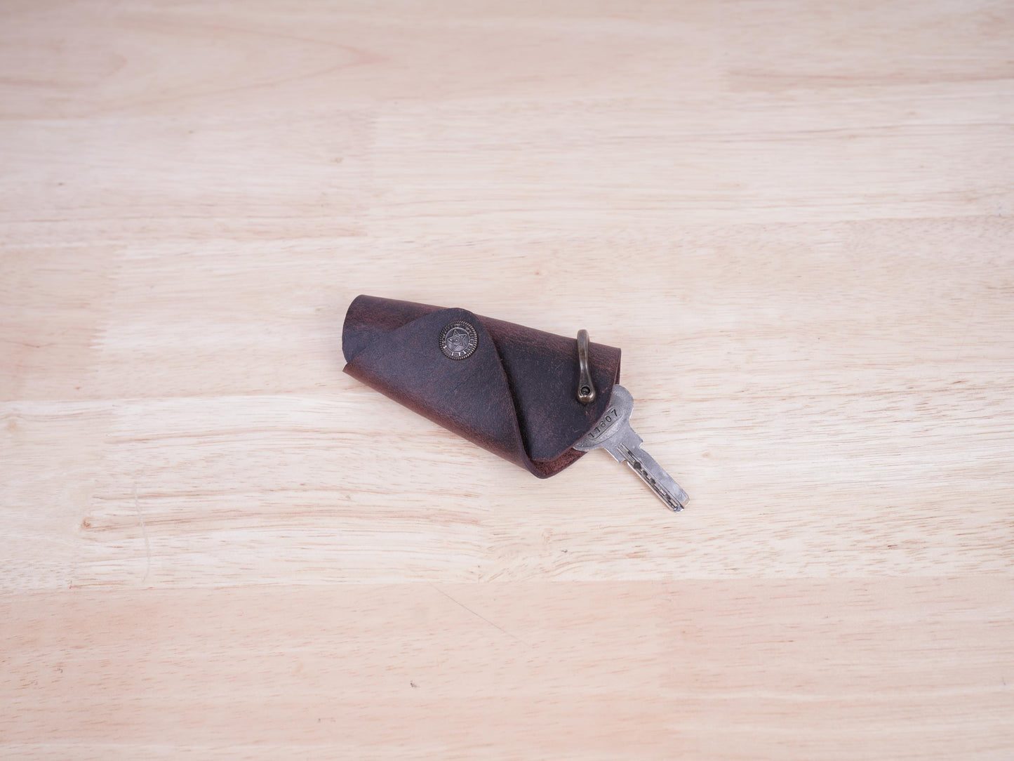 Car Fob Case Leather Key Organizer Mango Key Cover Key Case Leather Key Holder Cute Keychain for Women Key Pouch Personalized Key Wallet