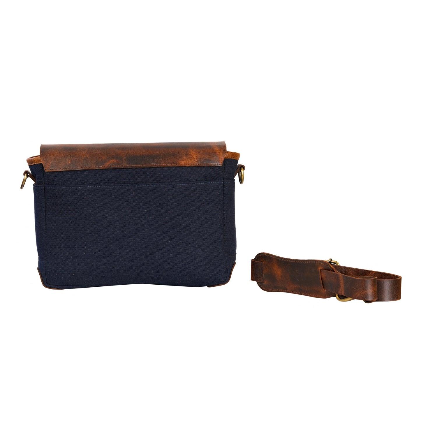 Camera Bag Canvas and Leather Camera Satchel Bag Shoulder Camera Bag For Nikon Canon Sony DSLR Camera Messenger Bag Christmas Gift for Him