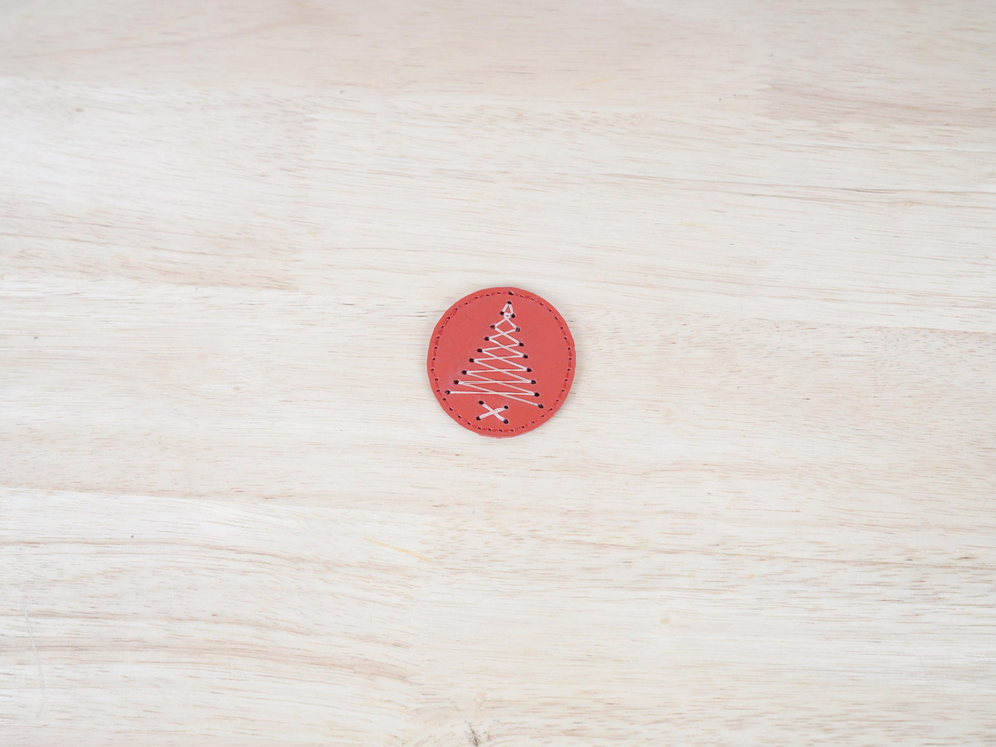 Leather Christmas Ornament Christmas Tree Decoration Ornament Set of 4 Handmade Leather Christmas Garland Christmas Home Decoration Holiday