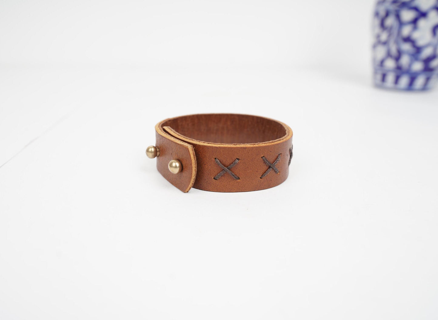 Leather Friendship Band Leather Cuff Bracelet Friendship Day Custom Engraved Leather Band Gift for Best Friend & Brother on Raksha Bandhan