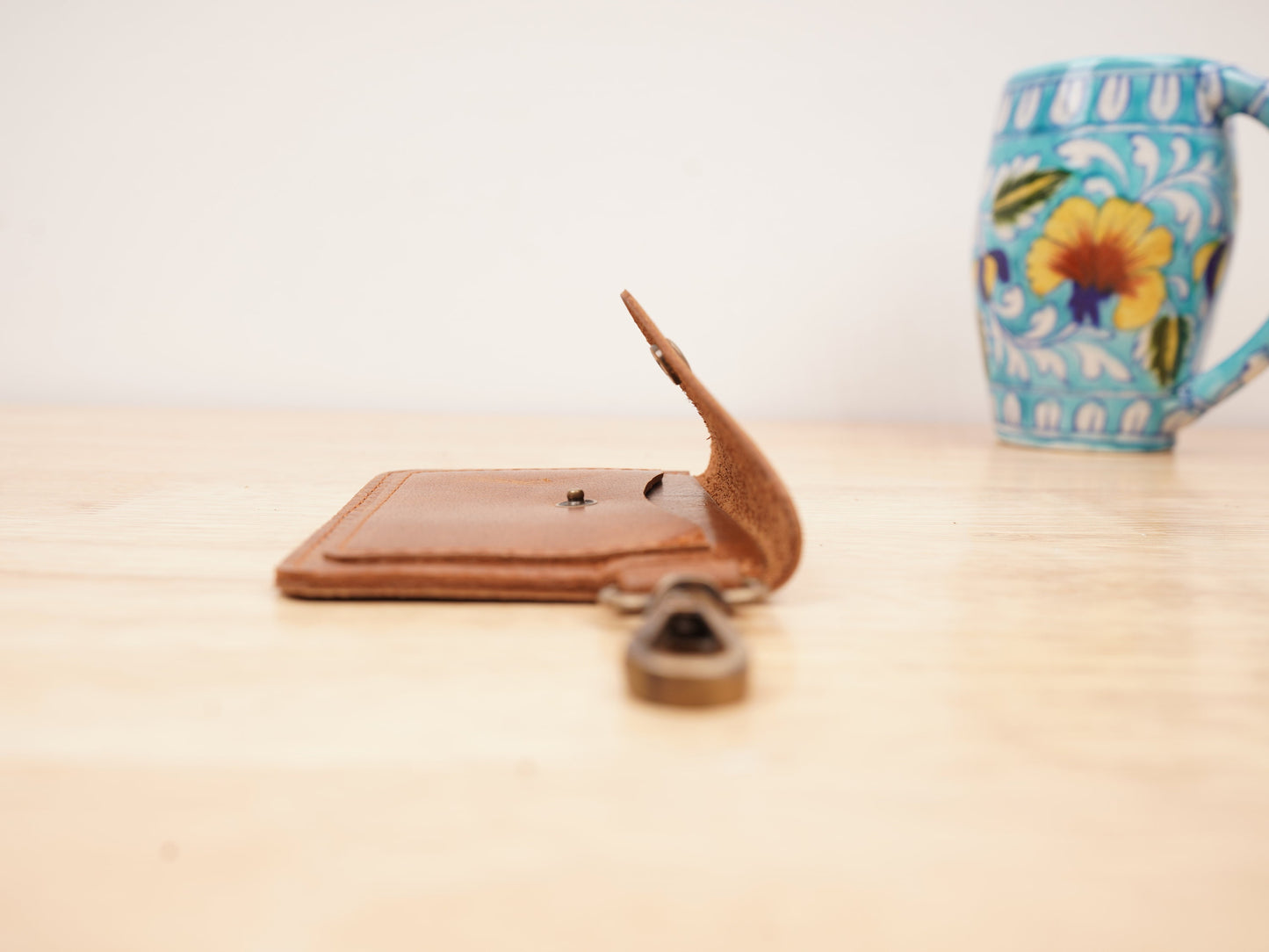 Leather Wallet Keychain Card Holder Personalized Keyring Wallet Keychain Wallet Leather Purse Card Holder Under 20 USD Gift For Christmas