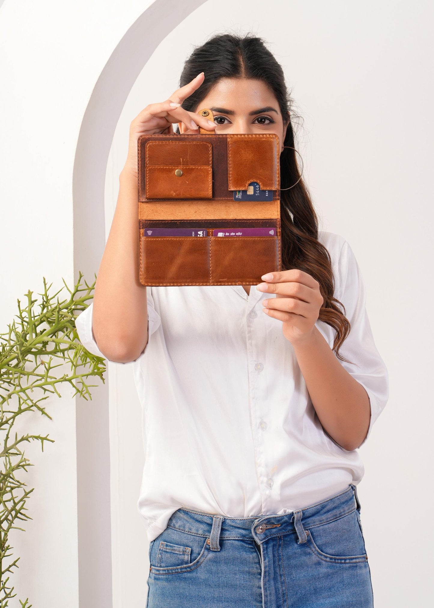 Women leather Wallet Hand Clutch with Coin case Slim Handmade Money Clip Wallet Credit Card Holder Bifold Wallet Mothers Day Gift for Mom