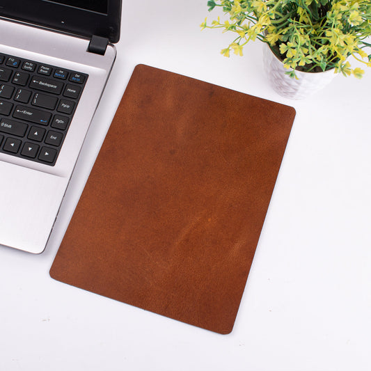 Personalized Leather Mouse Pad Custom leather mouse pad Desk Laptop Mouse Pad Hand Crafted Computer Mousepad Mac Mousepad with business logo