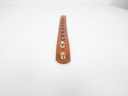 Leather Friendship Band Leather Cuff Bracelet Friendship Day Custom Engraved Leather Band Gift for Best Friend & Brother on Raksha Bandhan