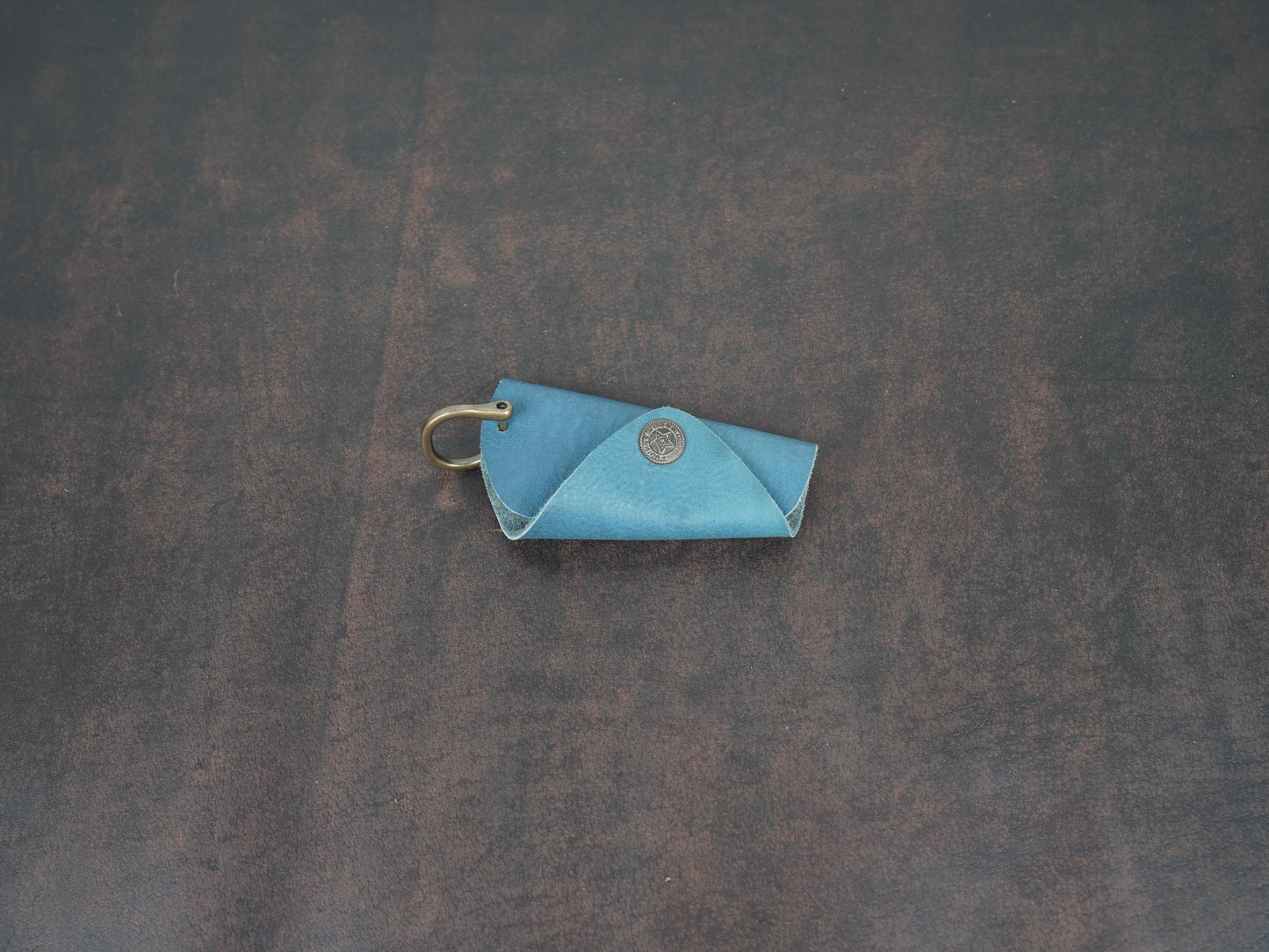 Car Fob Case Leather Key Organizer Mango Key Cover Key Case Leather Key Holder Cute Keychain for Women Key Pouch Personalized Key Wallet