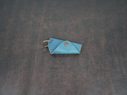 Car Fob Case Leather Key Organizer Mango Key Cover Key Case Leather Key Holder Cute Keychain for Women Key Pouch Personalized Key Wallet
