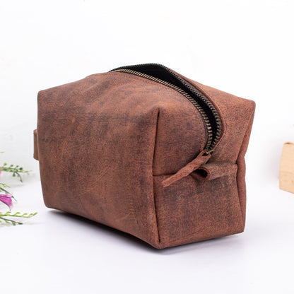 Leather Dopp Kit Bag Mens Leather Toiletry Bag Personalized Groomsmen Gift Custom Monogrammed Leather Dopp Kit Under 20 USD Christmas Gift