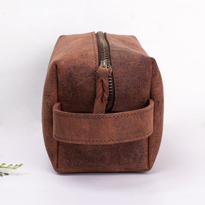 Leather Dopp Kit Bag Mens Leather Toiletry Bag Personalized Groomsmen Gift Custom Monogrammed Leather Dopp Kit Under 20 USD Christmas Gift