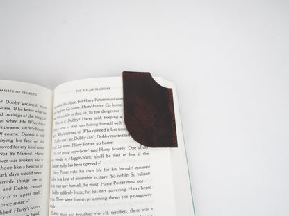 Leather Bookmark Personalized Handmade Bookmark under 10 USD Leather Bookmark gift for Mothers Day Gift For Mom Bookmark For Book Lover