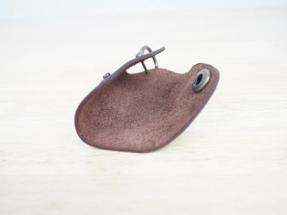 Car Fob Case Leather Key Organizer Mango Key Cover Key Case Leather Key Holder Cute Keychain for Women Key Pouch Personalized Key Wallet