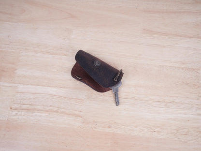 Leather key Fob Case Leather keychain Leather Key Organizer Leather Key Case Leather Key Holder Cute Keychain Personalized Key pouch