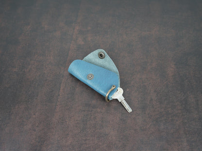 Car Fob Case Leather Key Organizer Mango Key Cover Key Case Leather Key Holder Cute Keychain for Women Key Pouch Personalized Key Wallet