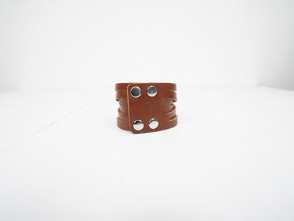 Leather Friendship Band Leather Cuff Bracelet Friendship Day Custom Engraved Leather Band Gift for Best Friend & Brother on Raksha Bandhan