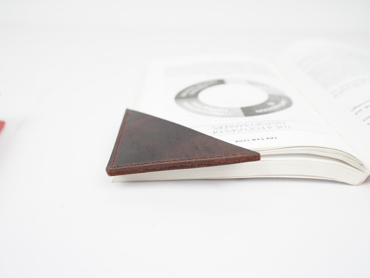 Leather Bookmark Personalized Handmade Bookmark under 10 USD Leather Bookmark gift for Mothers Day Gift For Mom Bookmark For Book Lover