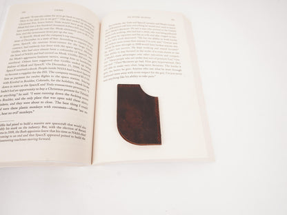 Leather Bookmark Personalized Handmade Bookmark under 10 USD Leather Bookmark gift for Mothers Day Gift For Mom Bookmark For Book Lover
