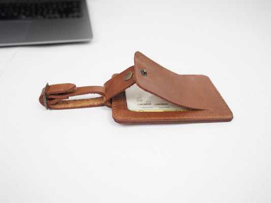 Leather Luggage Tags Personalized Id Tag For Bag Wedding Favor Tag Belt pin Attachment Leather ID Tags Gift for Bridesmaids and Groomsmen