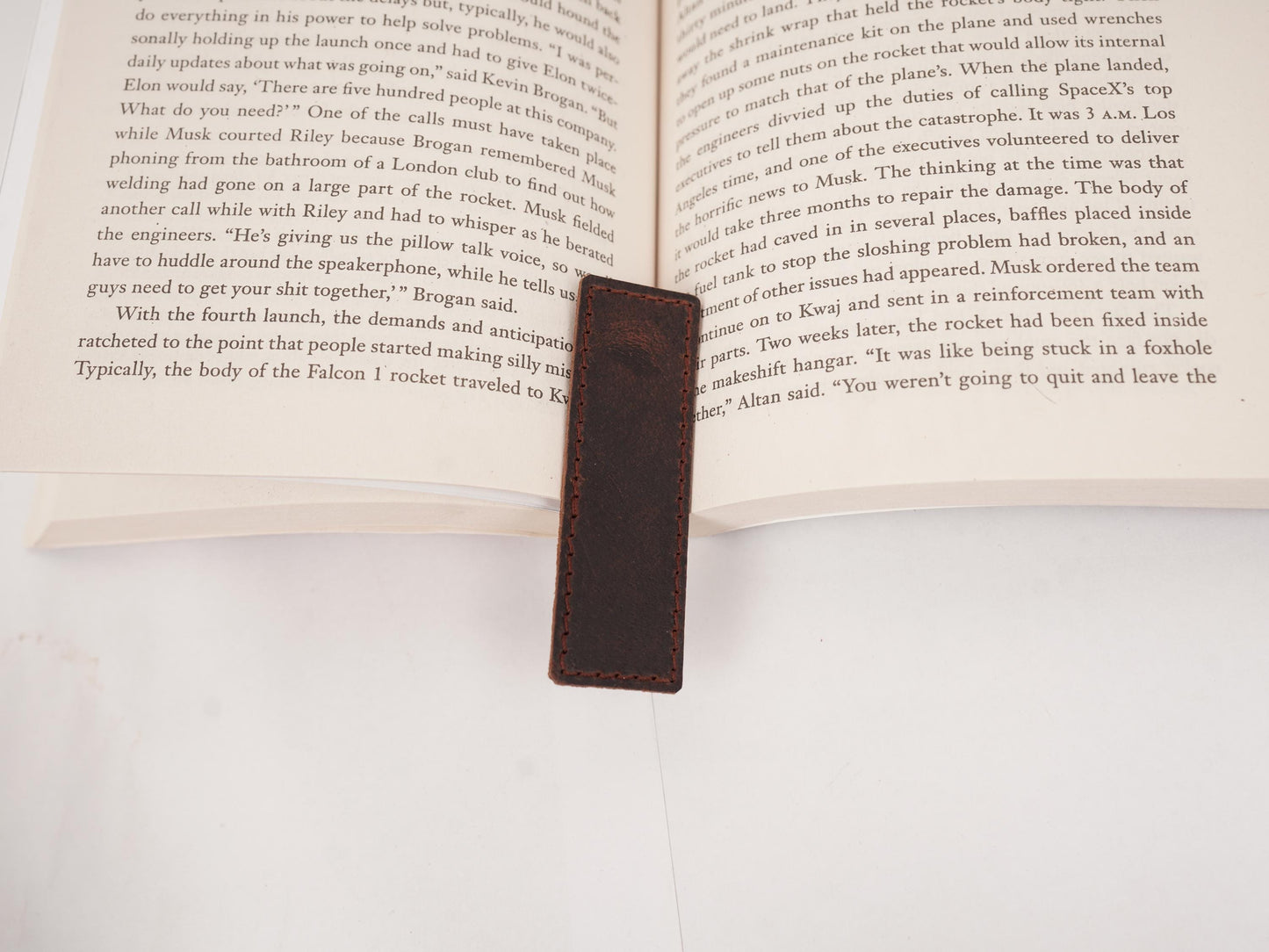 Leather Bookmark Personalized Handmade Bookmark under 10 USD Leather Bookmark gift for Mothers Day Gift For Mom Bookmark For Book Lover