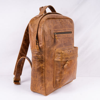 Personalized Leather Backpack Rucksack Trekking Hiking Bag Laptop Bag Full Grain Leather Backpack Valentines day Gift For Husband Boyfriend
