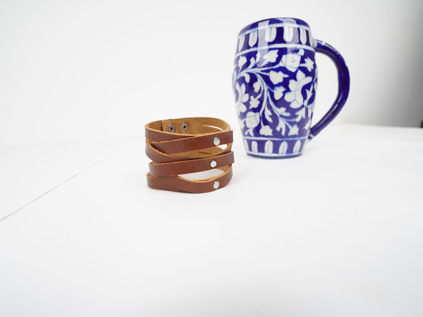 Leather Friendship Band Leather Cuff Bracelet Friendship Day Custom Engraved Leather Band Gift for Best Friend & Brother on Raksha Bandhan