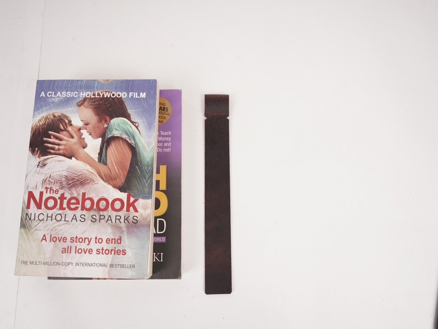 Leather Bookmark Personalized Handmade Bookmark under 10 USD Leather Bookmark gift for Mothers Day Gift For Mom Bookmark For Book Lover
