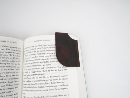 Leather Bookmark Personalized Handmade Bookmark under 10 USD Leather Bookmark gift for Mothers Day Gift For Mom Bookmark For Book Lover