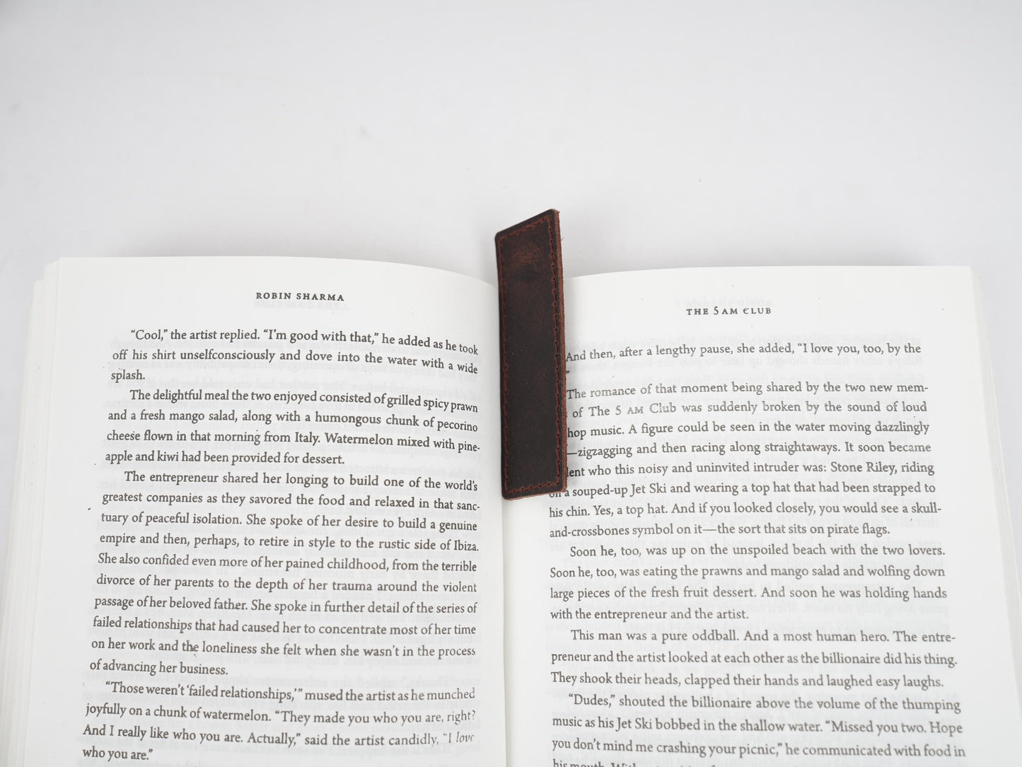 Leather Bookmark Personalized Handmade Bookmark under 10 USD Leather Bookmark gift for Mothers Day Gift For Mom Bookmark For Book Lover